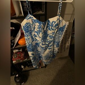 Lilly Pulitzer Shelli shift dress in glisten in the sun.